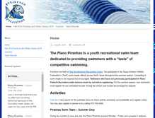 Tablet Screenshot of piranhas.planoparks.net